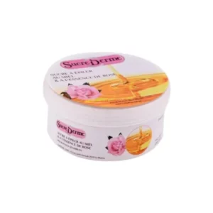 SUCRE DERME Sucre à épiler au miel et à l’essence de rose 250g