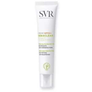 SVR SEBIACLEAR ECRAN CREME SPF50 MATIFIANTE ANTI-IMPERFECTIONS