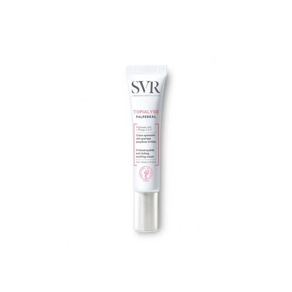 SVR TOPIALYSE PALPEBRAL CREME PAUPIERES IRRITEES 15ML