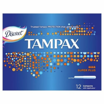 TAMPAX Tampons Super Plus 12 pièces