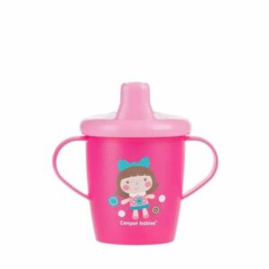 CANPOL BABIES Gobelet Anti Fuite Rose 9M+ 250ml