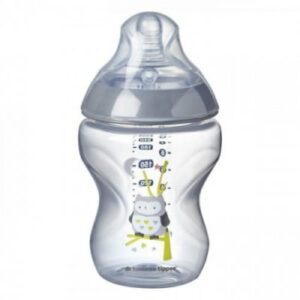 Tommee Tippee Close To Nature Biberon Chouette Gris 0m+ 260ml
