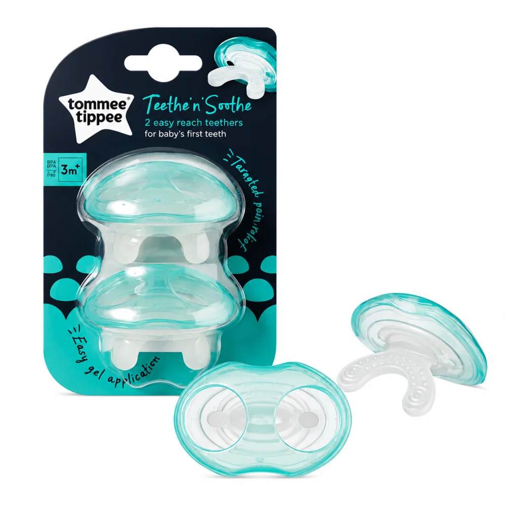 TOMMEE TIPPEE - LOT DE 2 ANNEAUX DE DENTITIONS +3MOIS