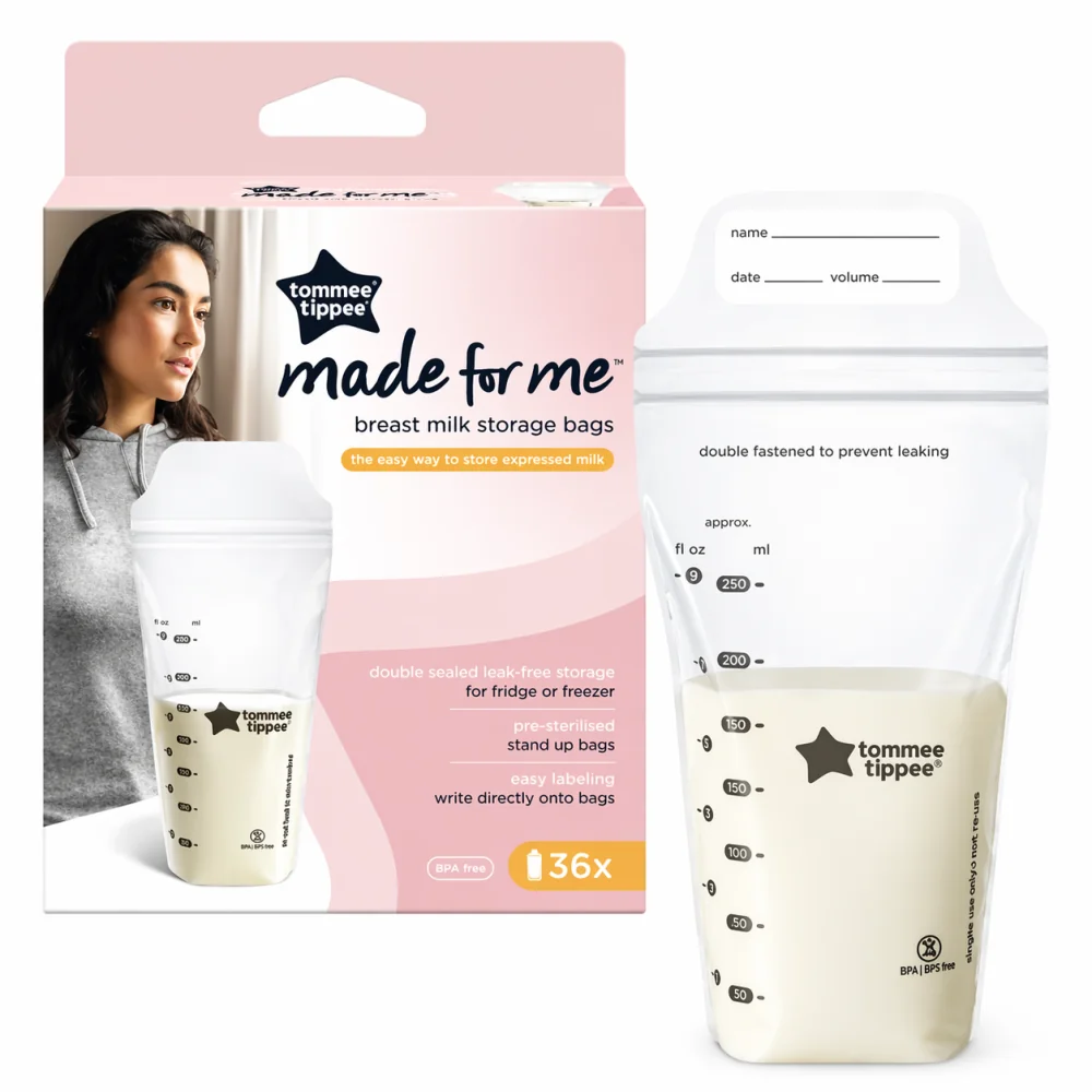 TOMMEE TIPPEE - LOT DE 36 SACHETS DE CONSERVATION LAIT MATERNEL