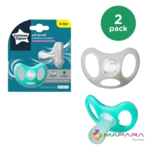 TOMMEE TIPPEE Sucette Advanced Sensitive 0-6 Mois 2 Unites