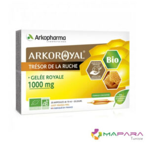 ARKOPHARMA Gelee Royale 1000mg Bio Miel 20 Ampoules Arkoroyal