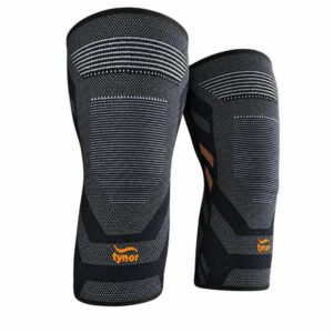 TYNOR SPORT - GENOUILLERE AIRPRO ORANGE (PAIRE) ST102
