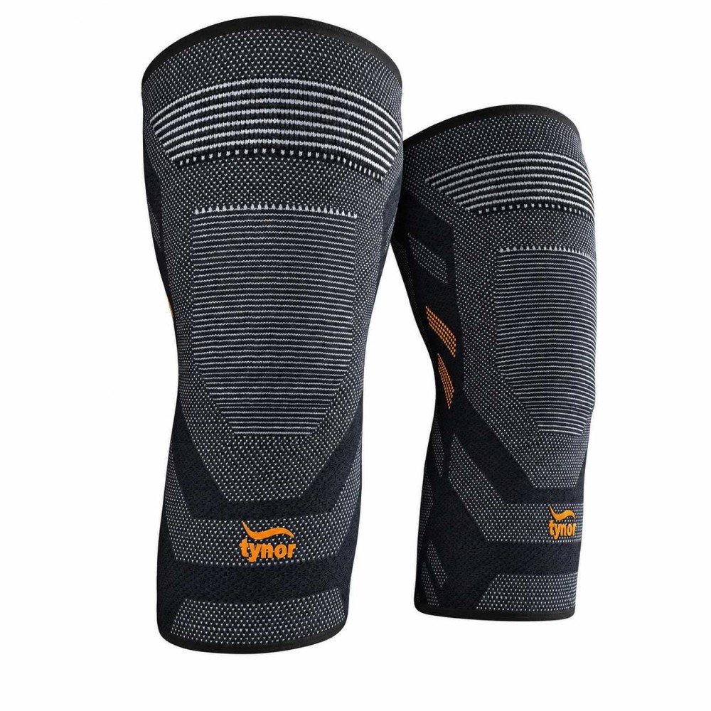 TYNOR SPORT - GENOUILLERE AIRPRO ORANGE (PAIRE) ST102