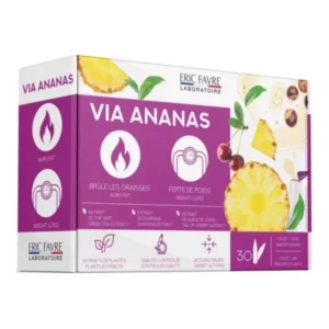 Eric Favre Via Ananas Bruleur de Graisses 30 doses
