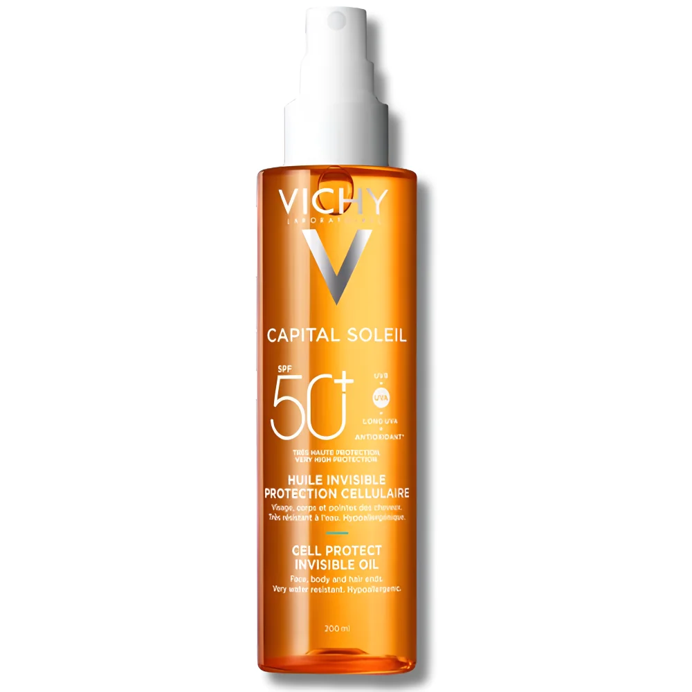 VICHY CAPITAL SOLEIL - HUILE DE PROTECTION CELLULAIRE SPF50+ 200ML