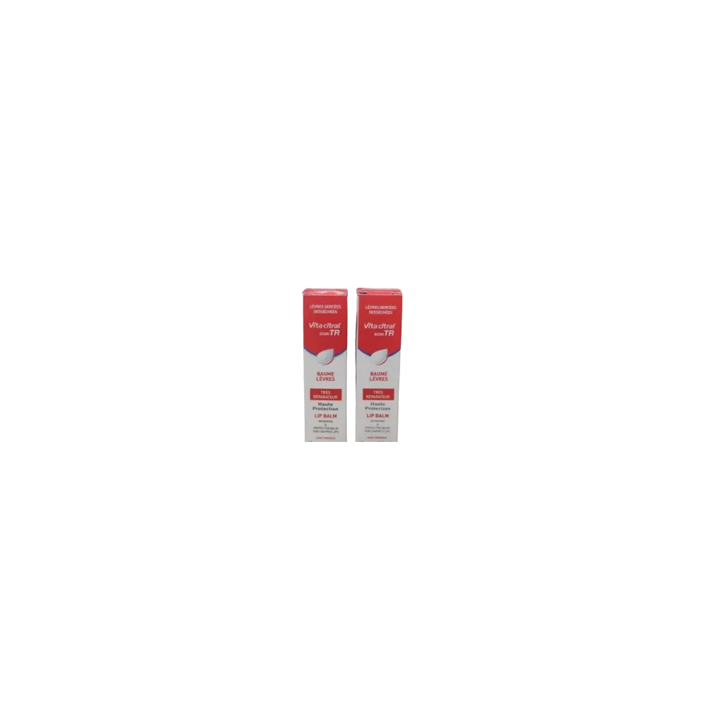 VITA CITRAL Baume Lèvres Très Réparateur 15ML LOT DE 2