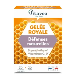 Vitavea Gelee Royale Defenses Naturelles + Suprabiotique 30 gelules