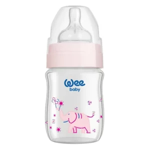 WEE BABY CLASSIC PLUS - BIBERON COL LARGE EN VERRE 150ML 0-6MOIS