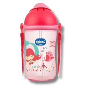 WEE BABY - TASSE AVEC PAILLE +6MOIS 380ML