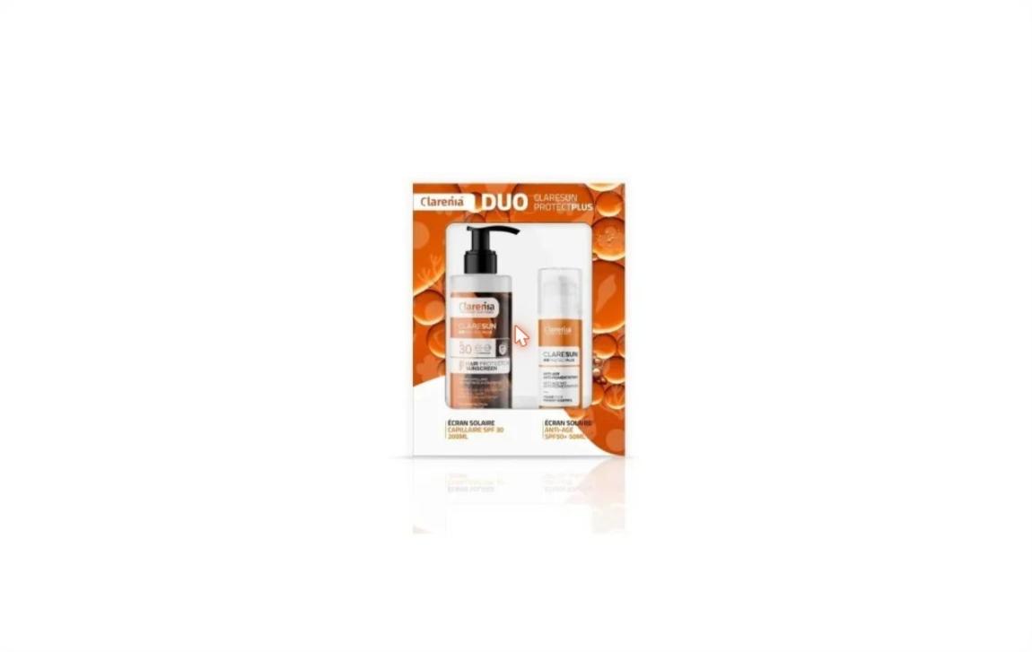CLARENIA Duo Ecran Anti Taches + Ecran Cheveux -40%