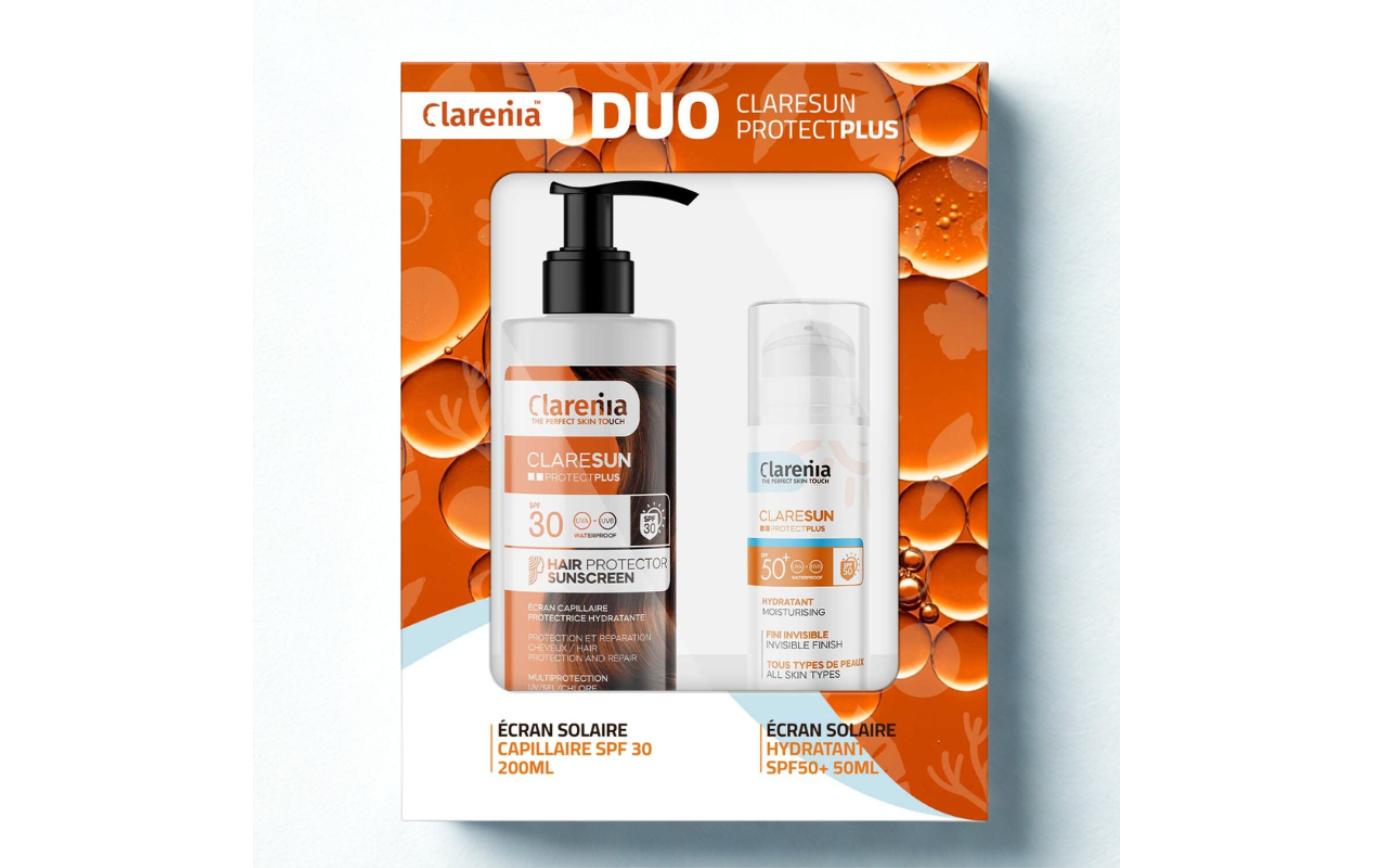 Clarenia Duo Ecran Hydratant Invisible + Ecran Cheveux -40%