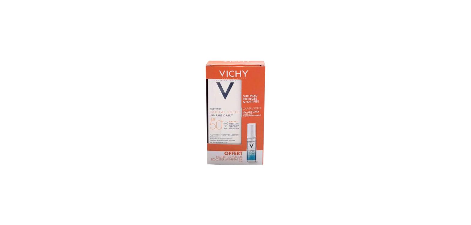 Vichy Pack Capital Soleil UV-Age Daily SPF50+