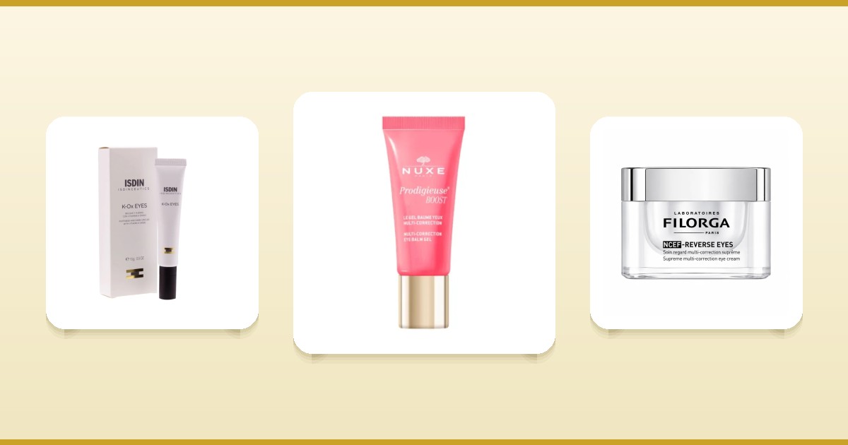 Soins contour des yeux anti-cernes et anti-poches ISDIN, Nuxe et Filorga sur ParaAurea