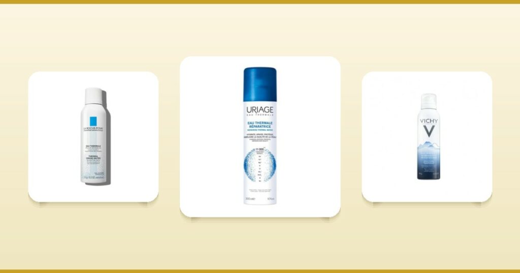 Eaux thermales La Roche-Posay, Uriage et Vichy pour peaux sensibles sur ParaAurea