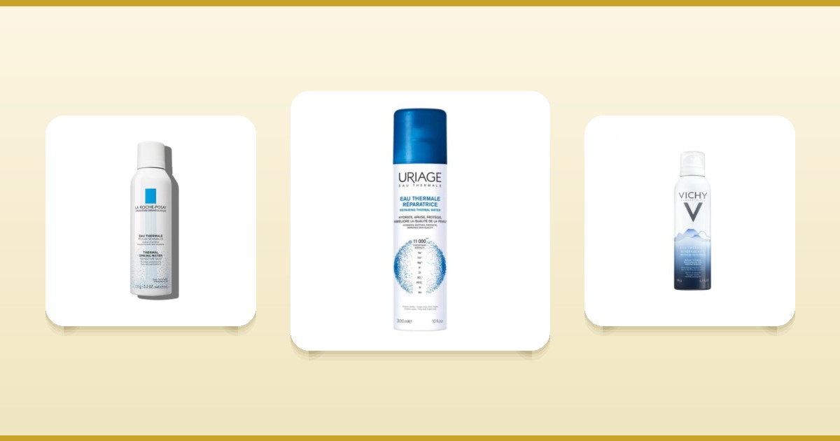 Eaux thermales La Roche-Posay, Uriage et Vichy pour peaux sensibles sur ParaAurea