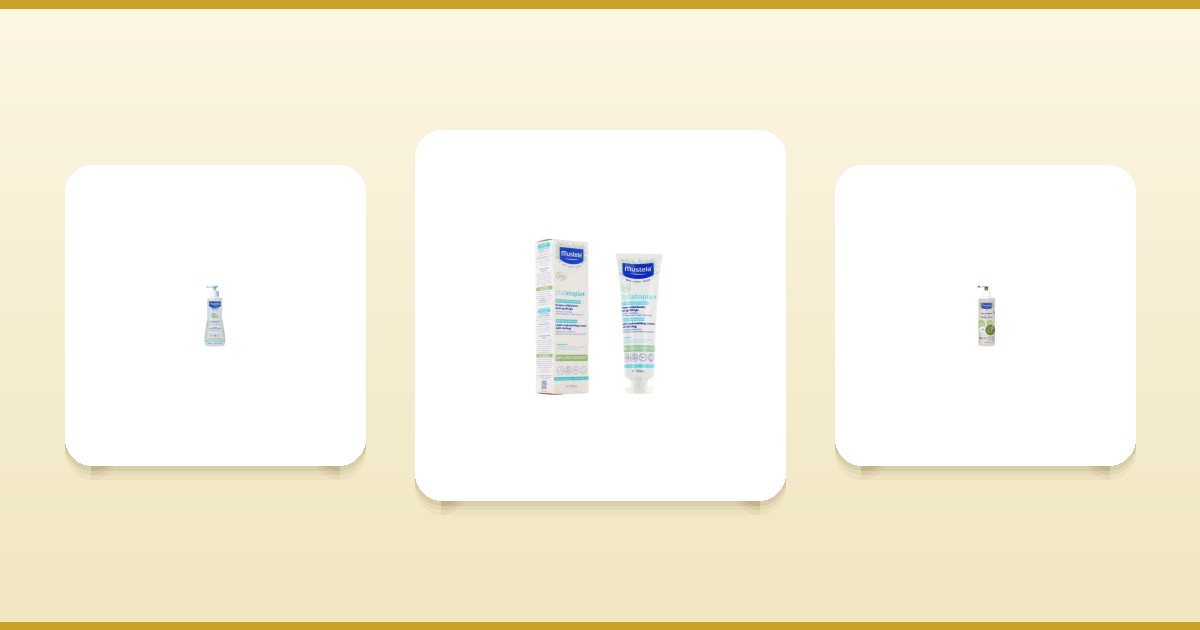 Soins bébé Mustela : eau nettoyante, Stelatopia+ crème anti-grattage et eau micellaire sur ParaAurea